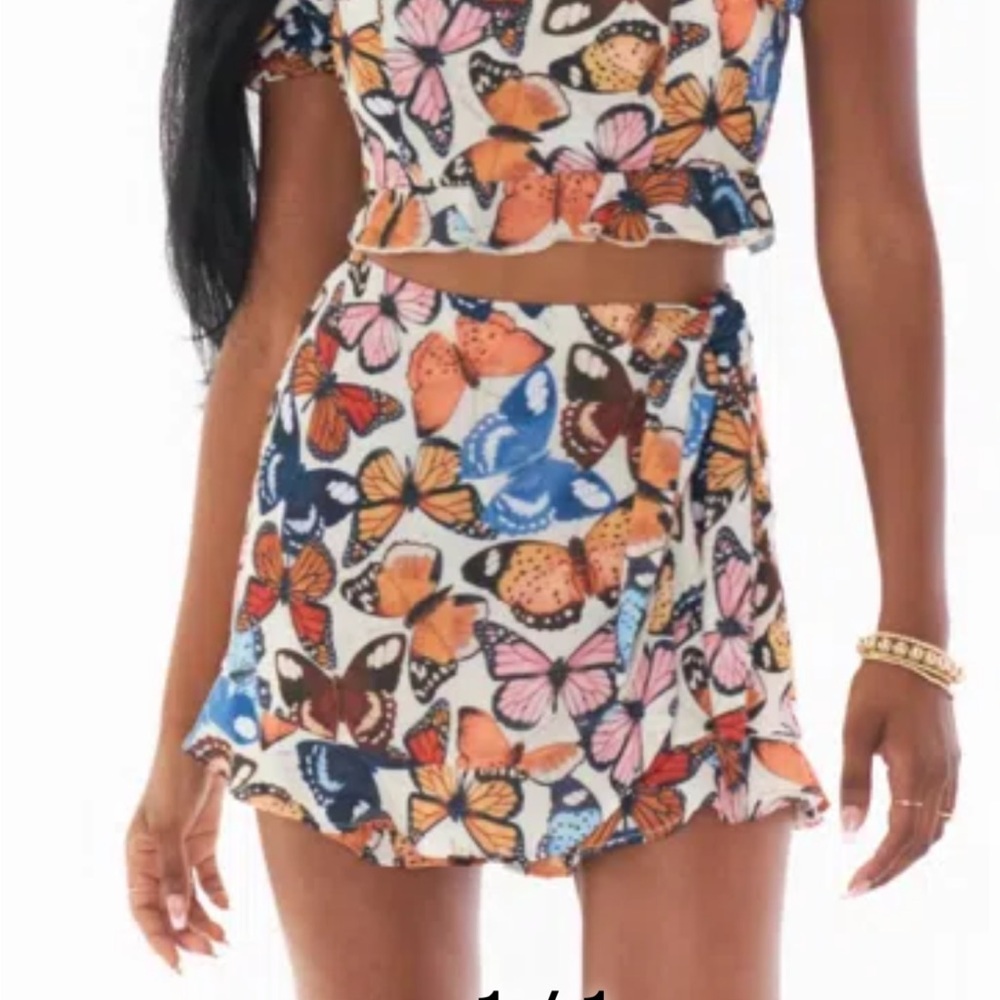Butterfly skort